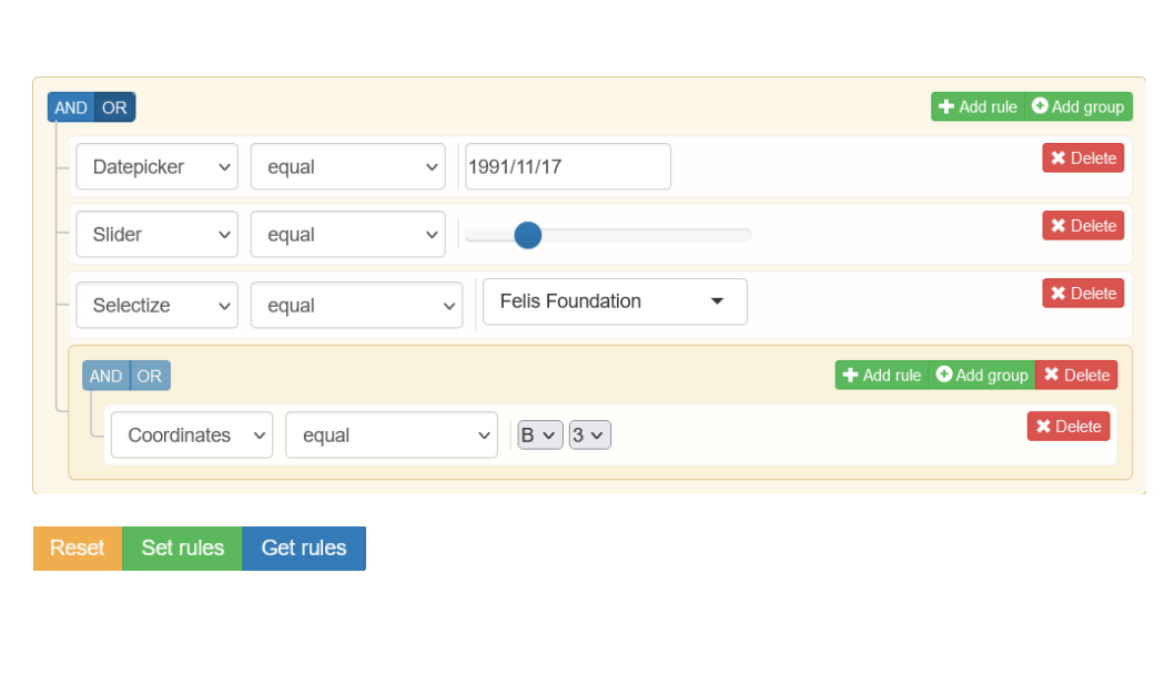 How To Use jQuery Query Builder